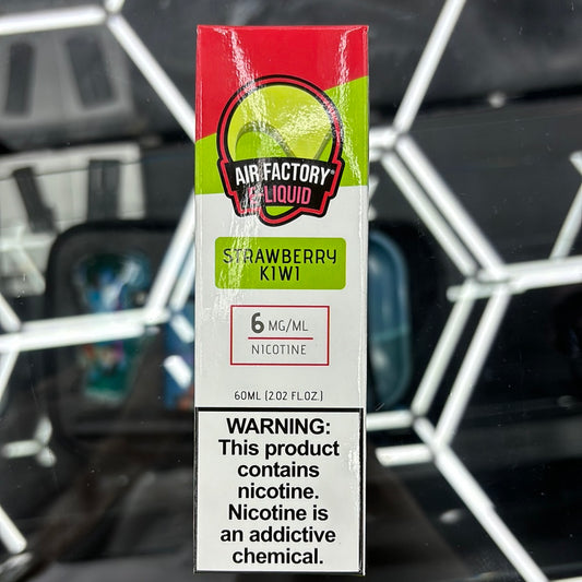 Air factory e-liquid strawberry kiwi 6mg 60ml