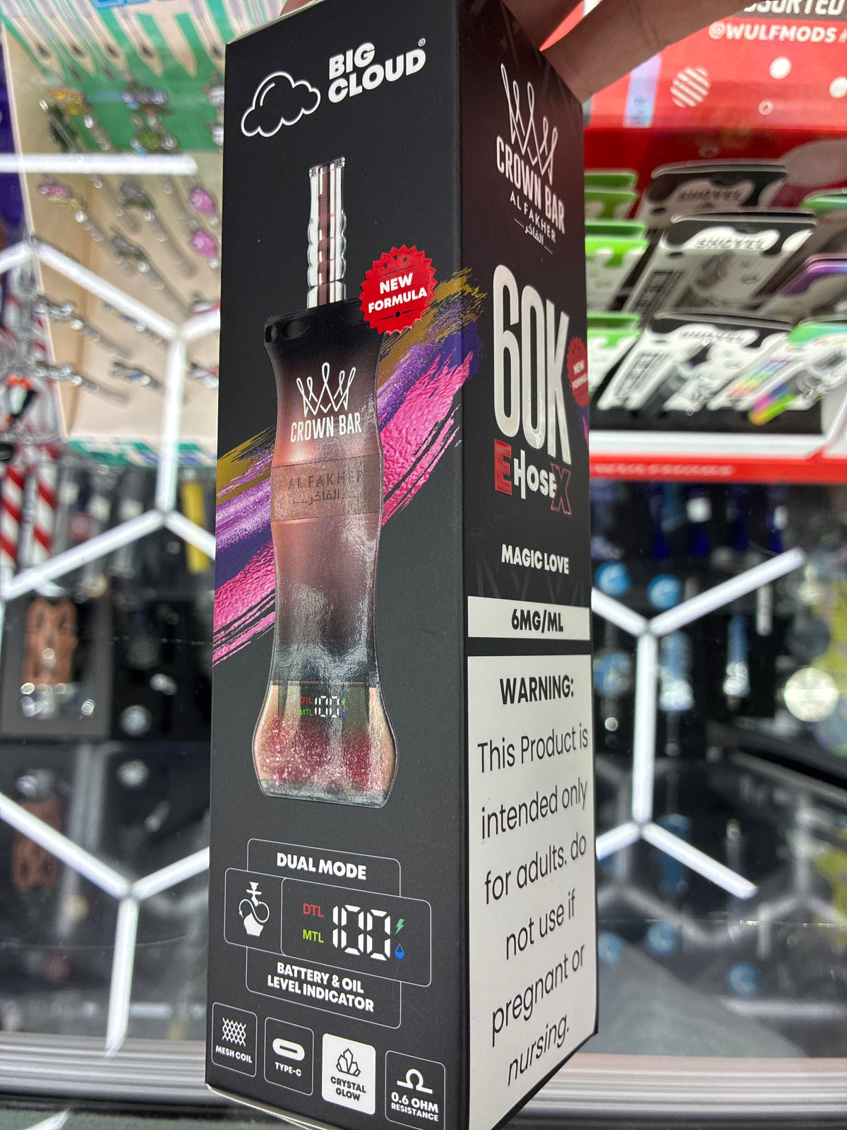 Al fakher crown bar 60k EhoseX Magic Love
