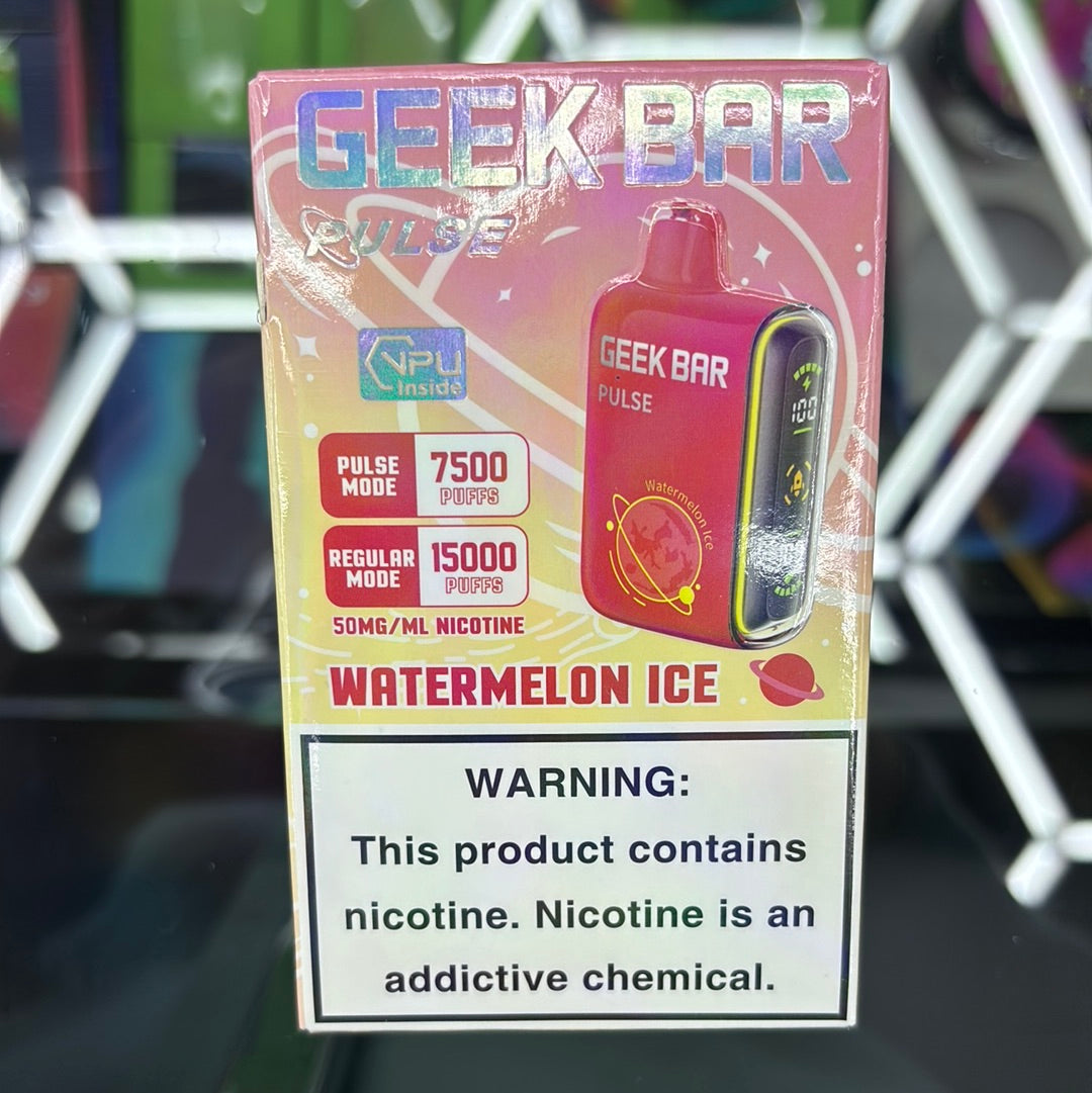 Geek bar pulse watermelon, ice