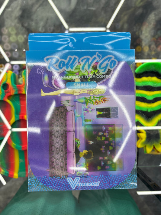 Roll n go mini magnetic lid plus tray combo