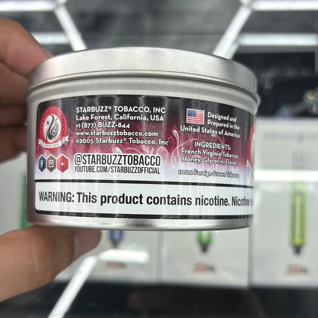 Starbuzz tobacco exotic kiwi strawberry 250g