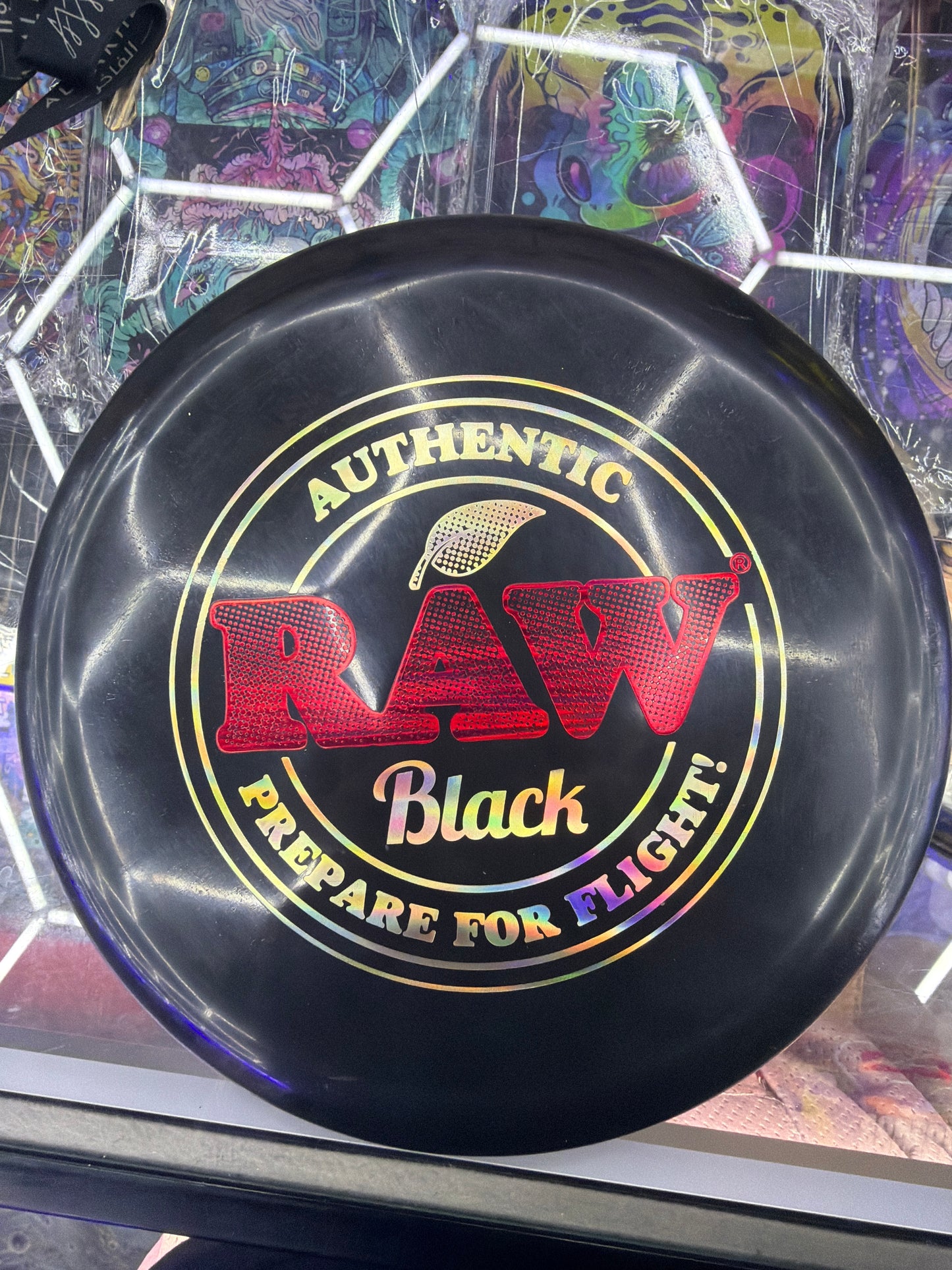 RAW BLACK PUTTER GOLF DISC