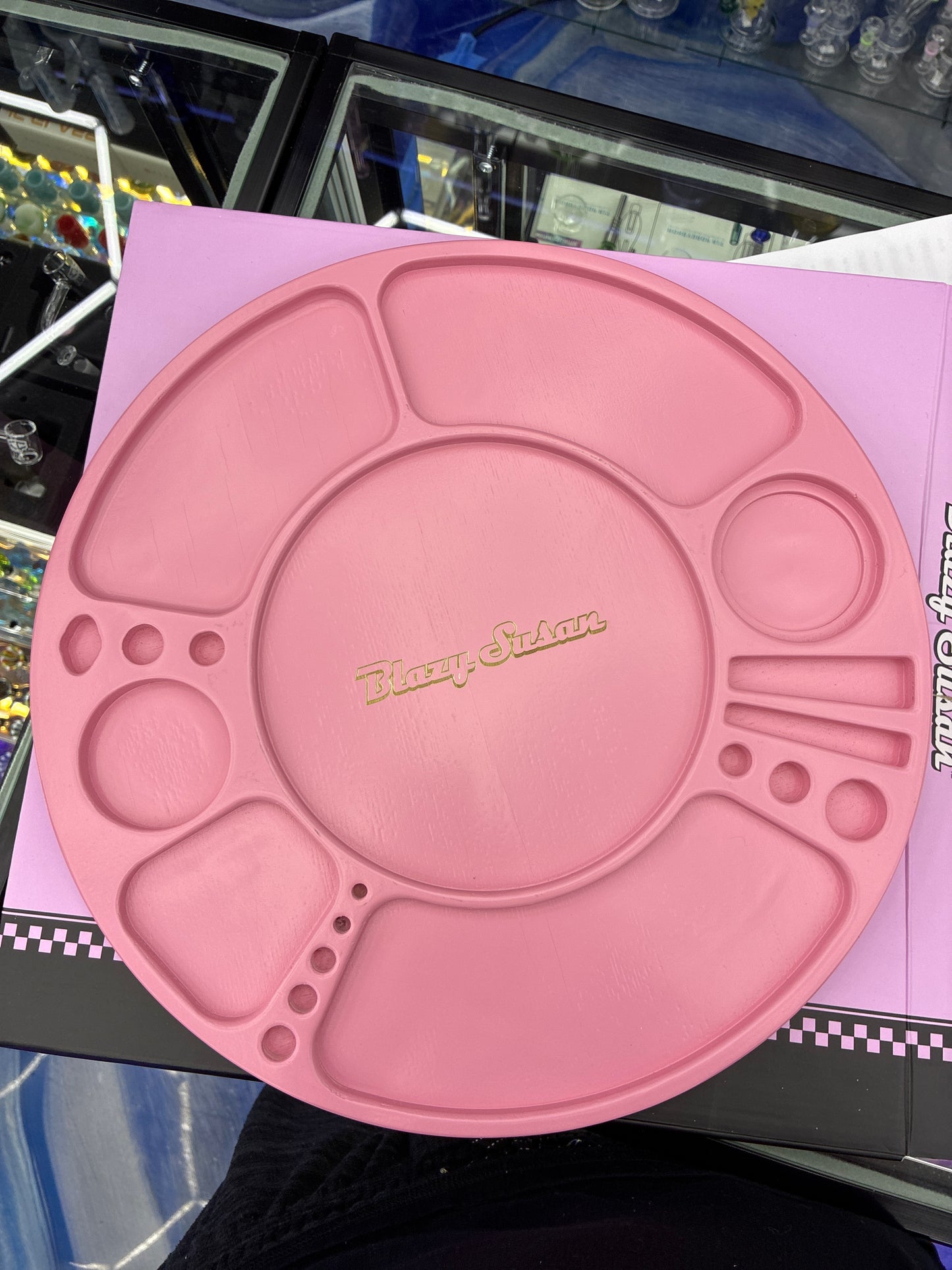 Blazy Susan spinning tray