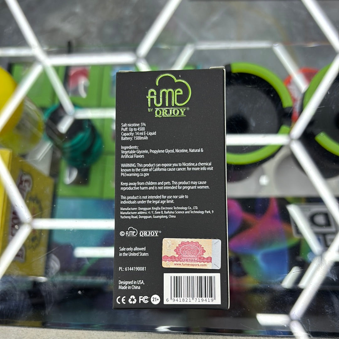 Fume infinity,mint ice 4500puffs