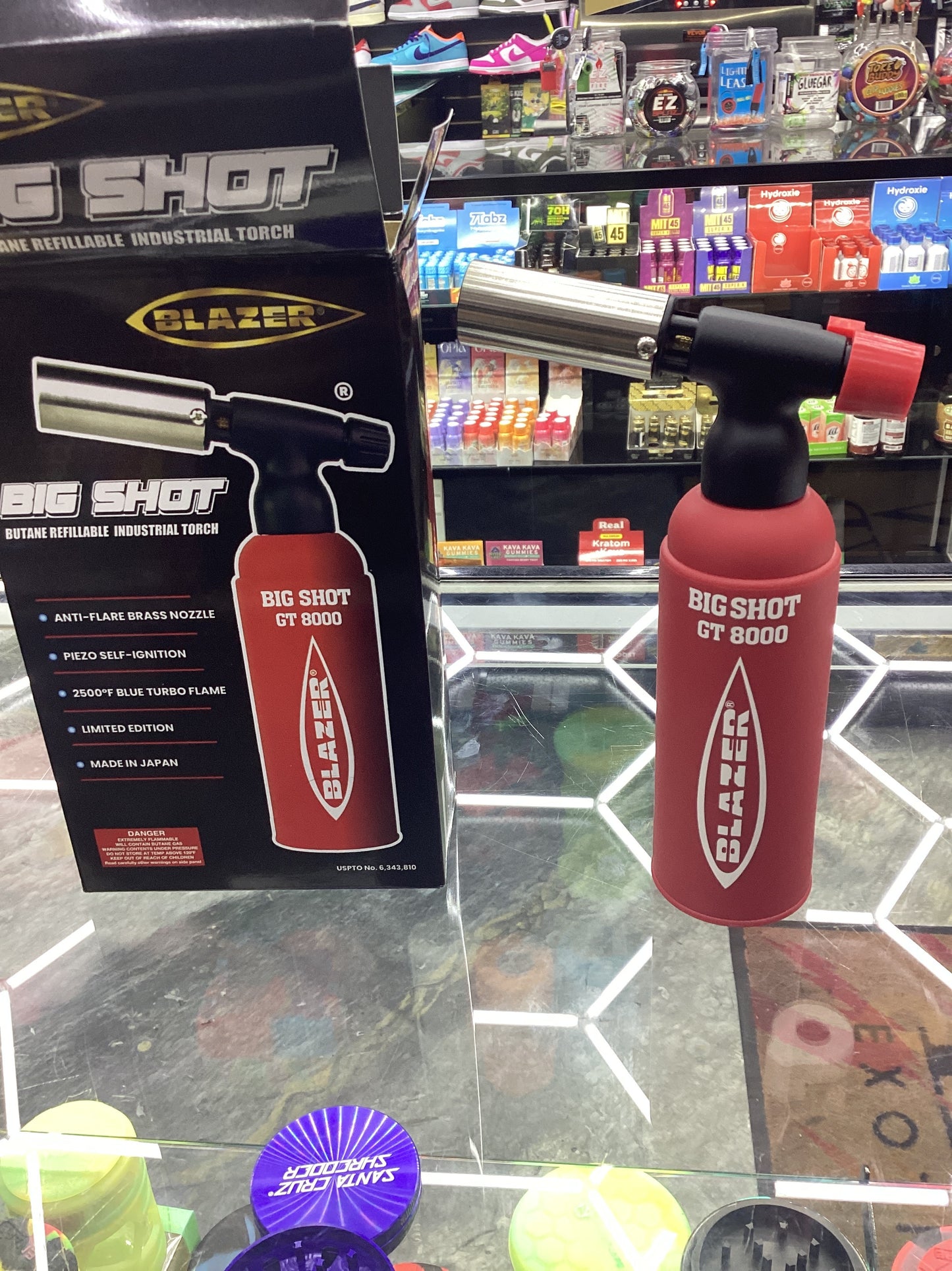 blazer g 8000 big shot tourch limited edition red/white