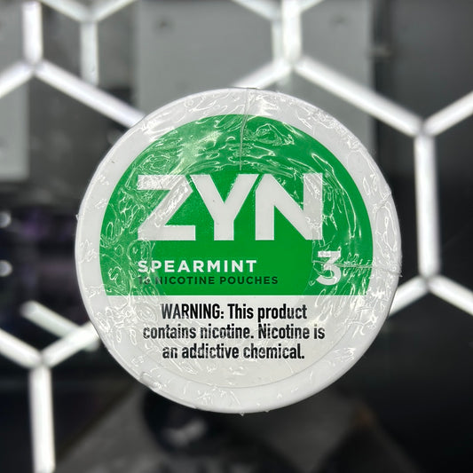 Zyn spearmint 3mg nicotine pouches