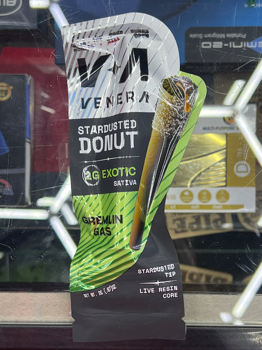 Venera Stardusted donut 2g exotic sativa gremlin gas