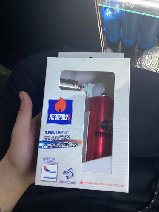Newport zero regular 6” turbo charged torch red