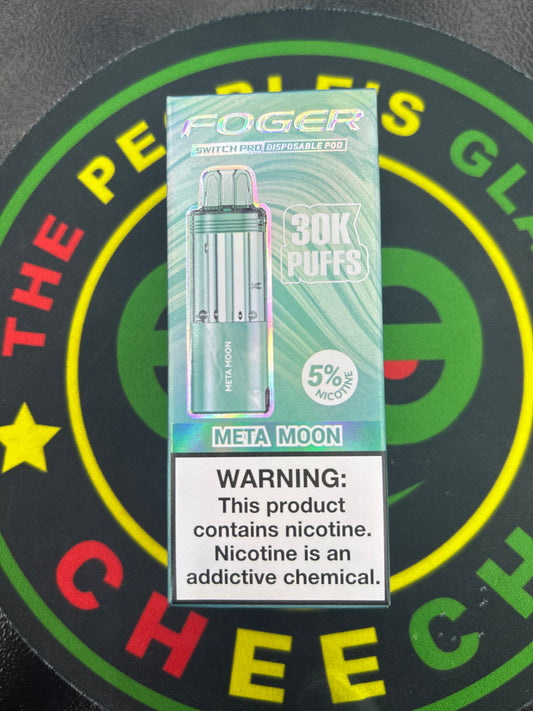 Fogger switch pro disposable pod 30k puffs meta moon