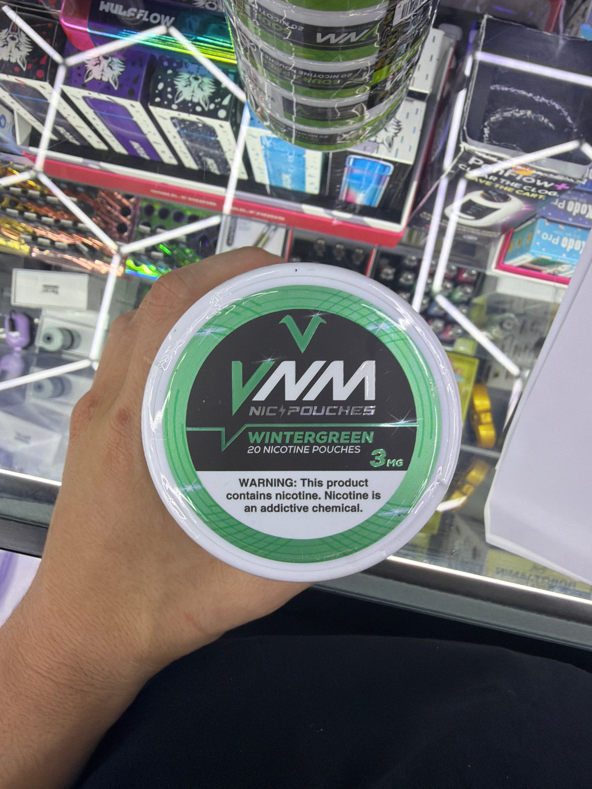 VNM NIC POUCHES WINTERGREEN 3mg
