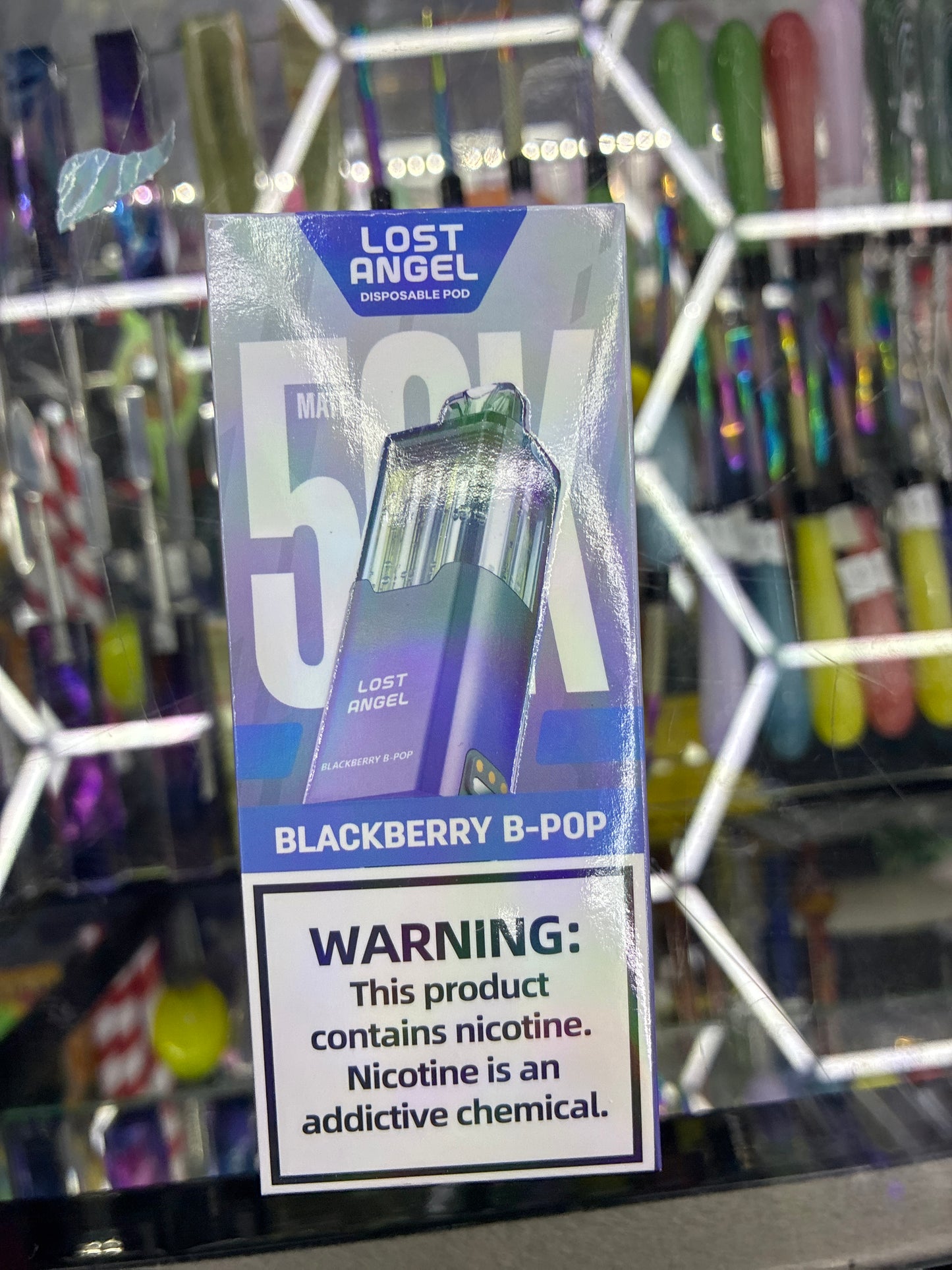 Lost angel 50k puffs disposable pod blackberry bpop