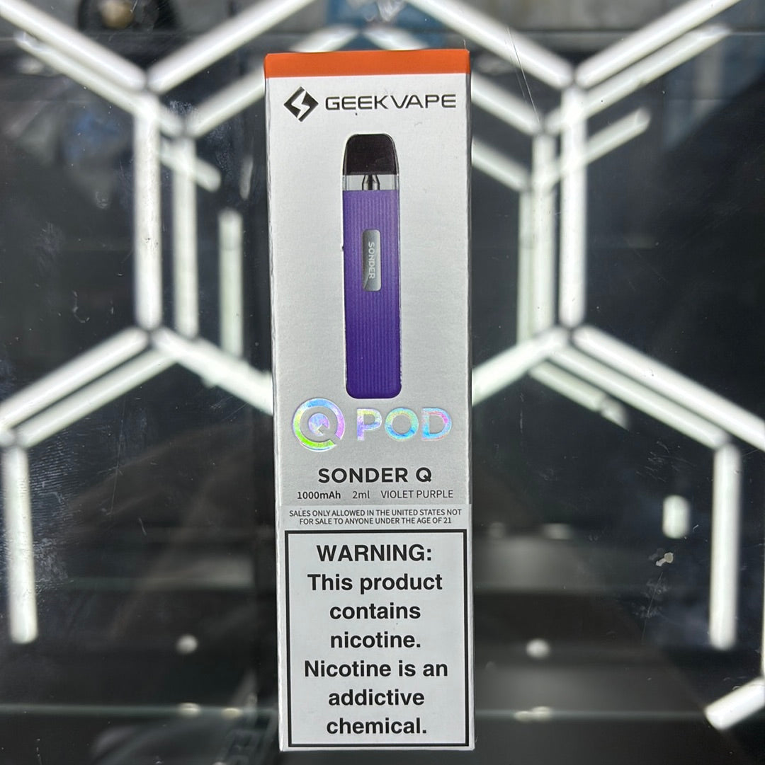 Geek vape qpod wonder q purple