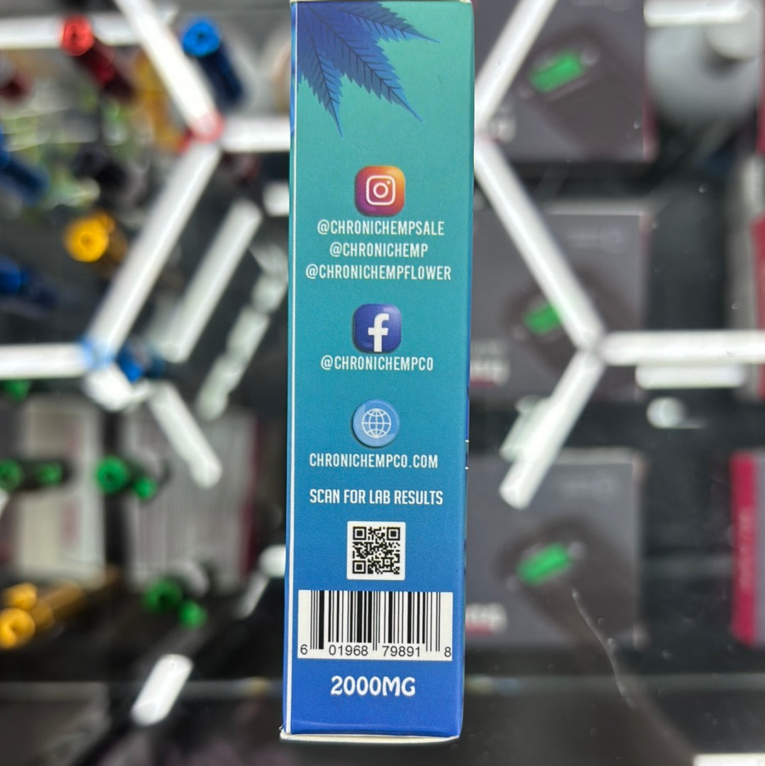 Chronic hemp 2000 MG, berry pie sativa