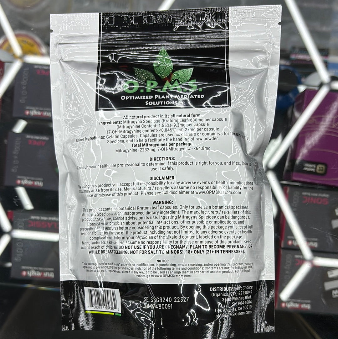 Opms borneo kratom 240 capsules