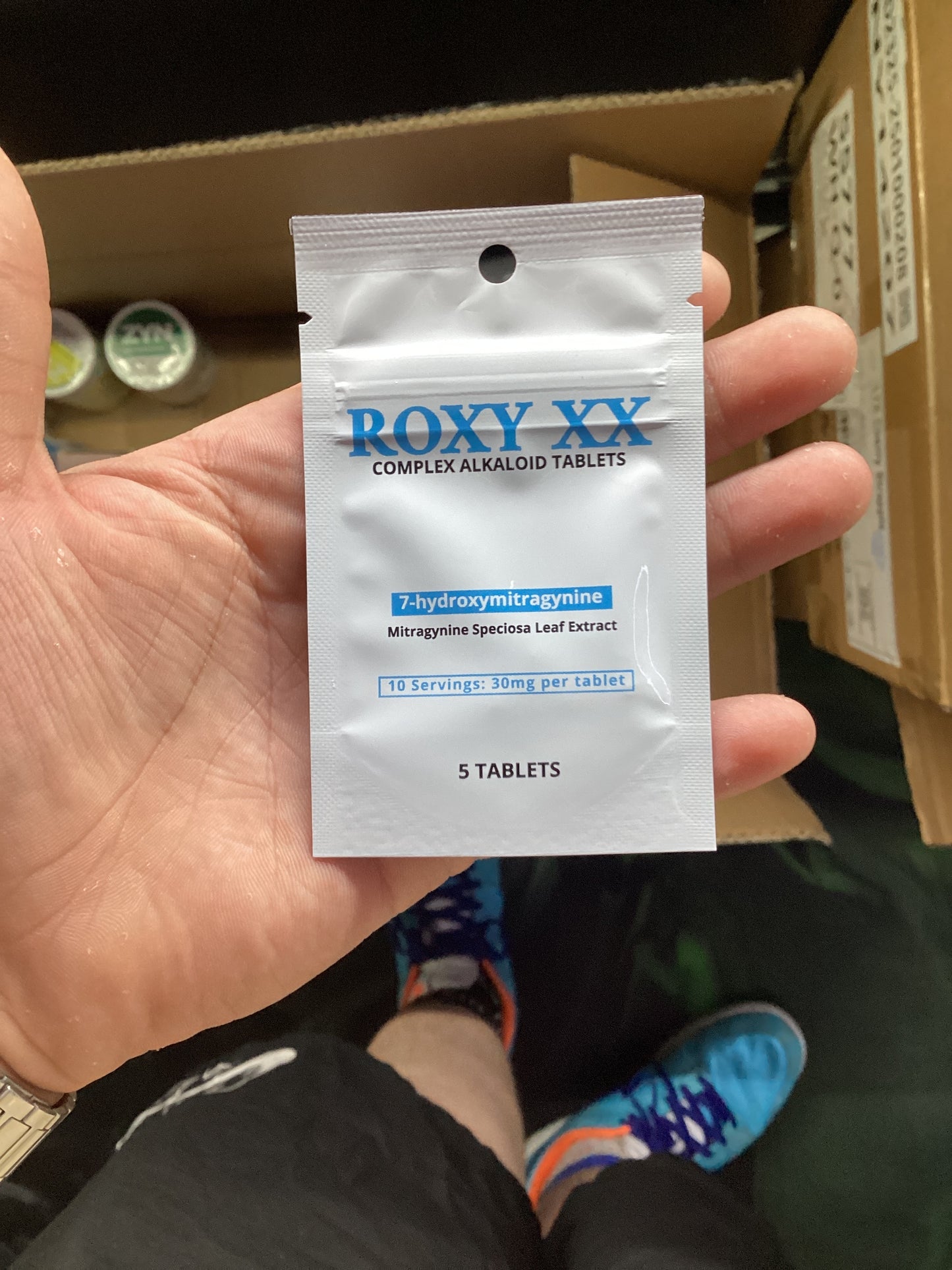 Roxy xx 5 serving 30mg tablets