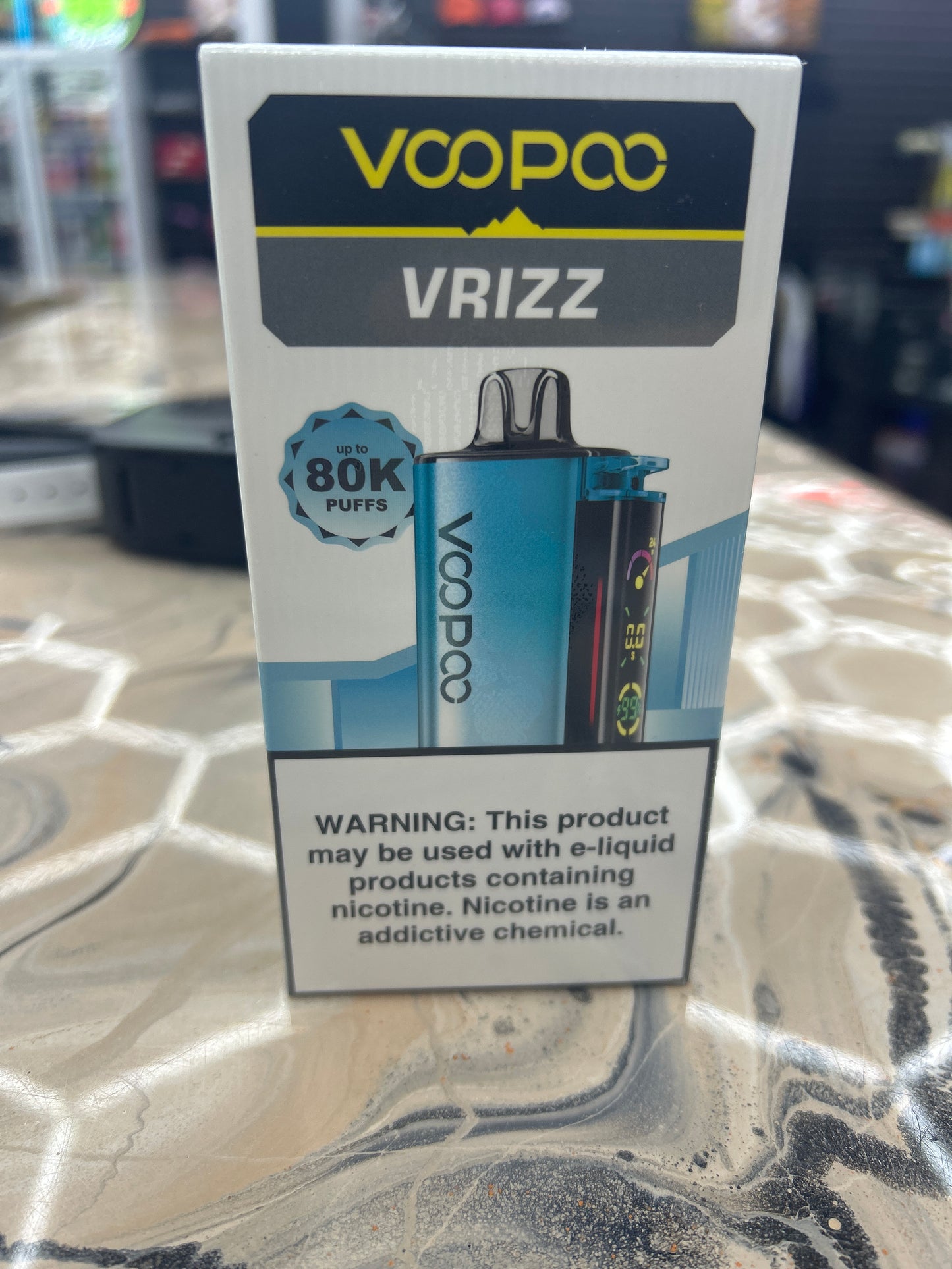 Voo poo vrizz pod mod kit iris blue