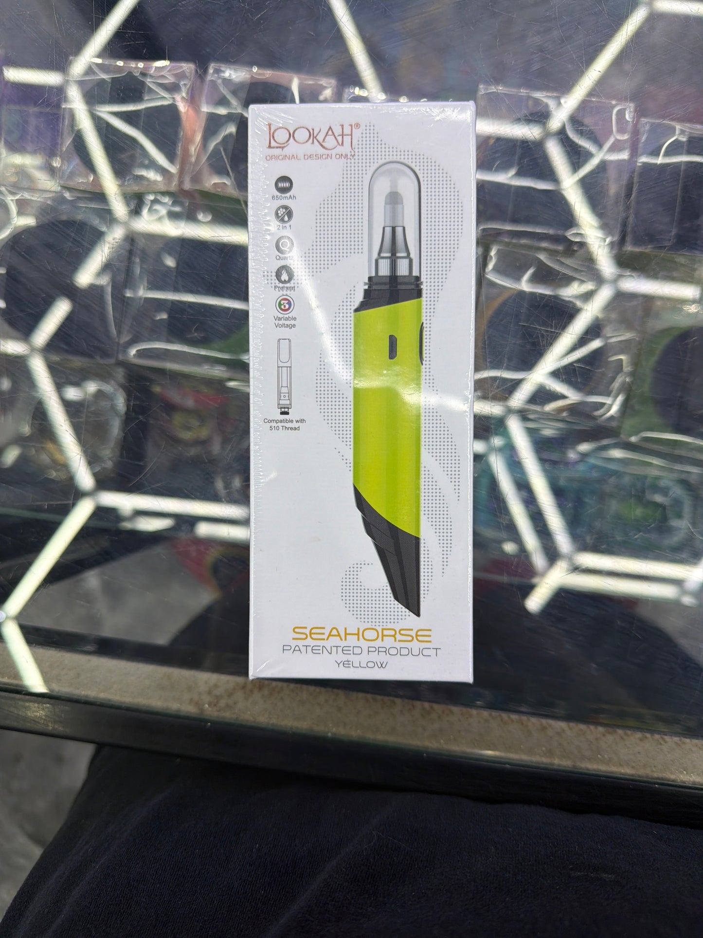LOOKAH Seahorse 2.0 Smallest Electric Nectar Collector Dab Pen green