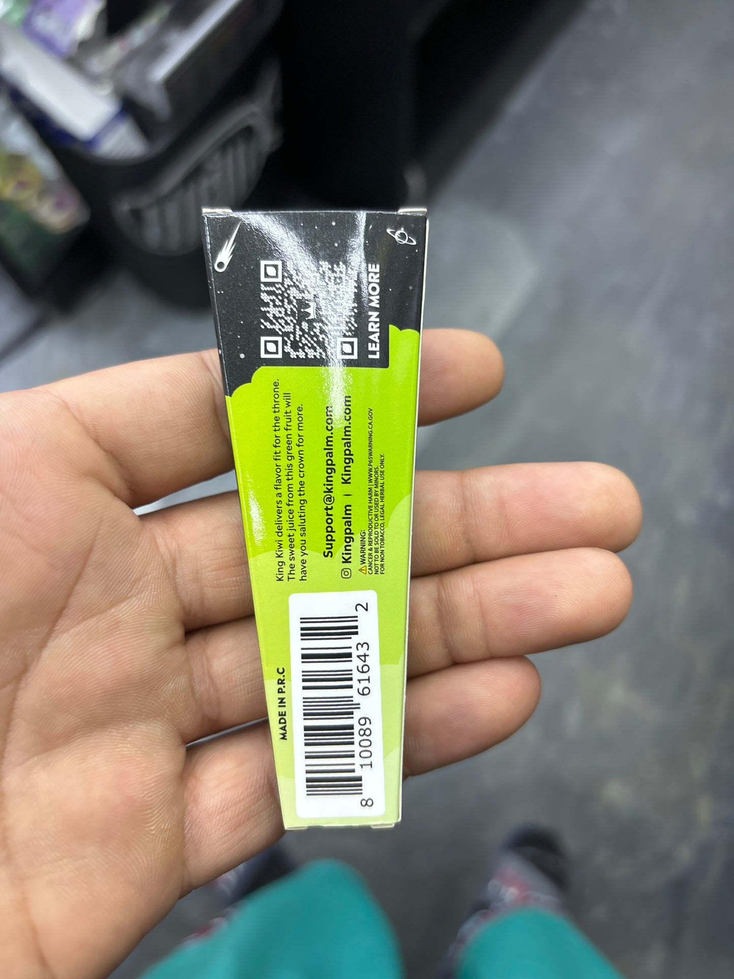 King palm dog walker 70 MM6 hemp cones king Kiwi