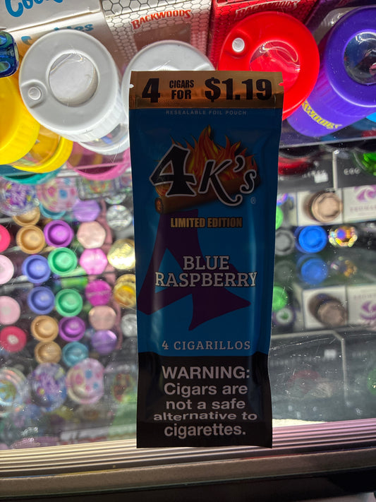 4k limited edition blue raspberry