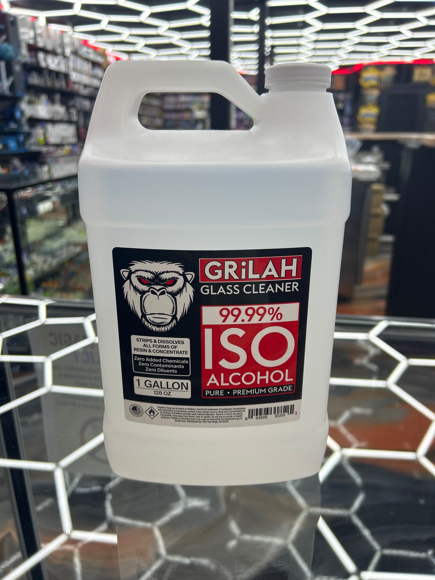 Grilah glass cleaner 99.99% iso alcohol