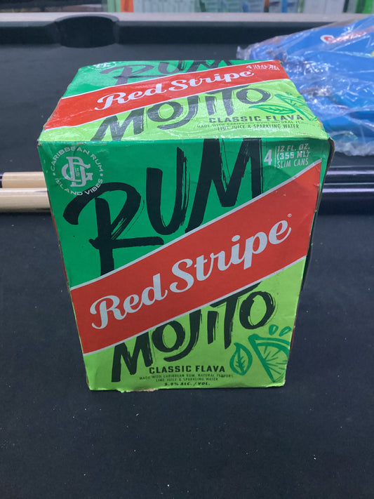 Red stripe mojito 4 pack 12oz