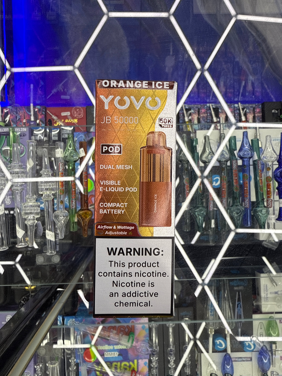 YOVO JB 50K Refill pod orange ice