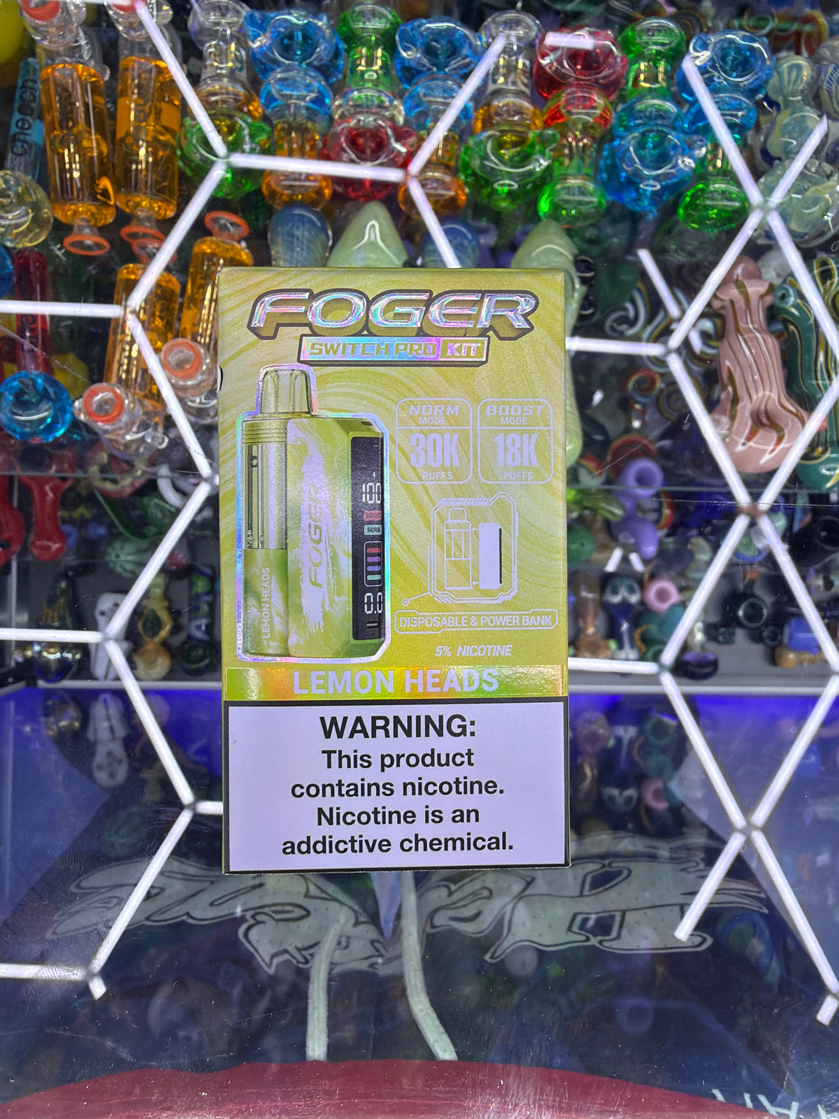 Fogger switch pod kit 30k lemon head