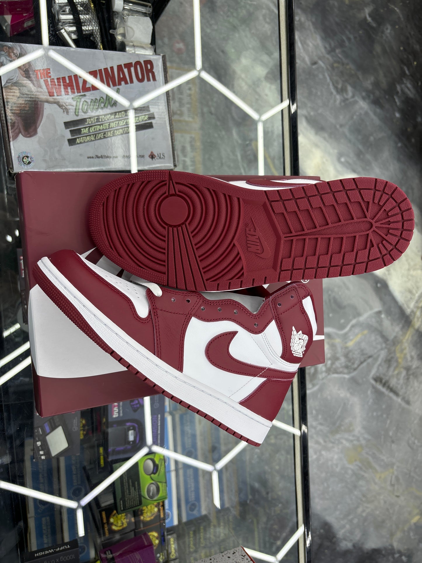 Air Jordan one retro high OG white/Team red size 10m