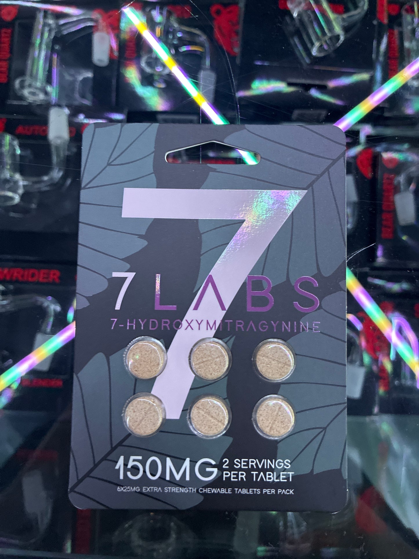 7labs 25mg per tablet 6pack