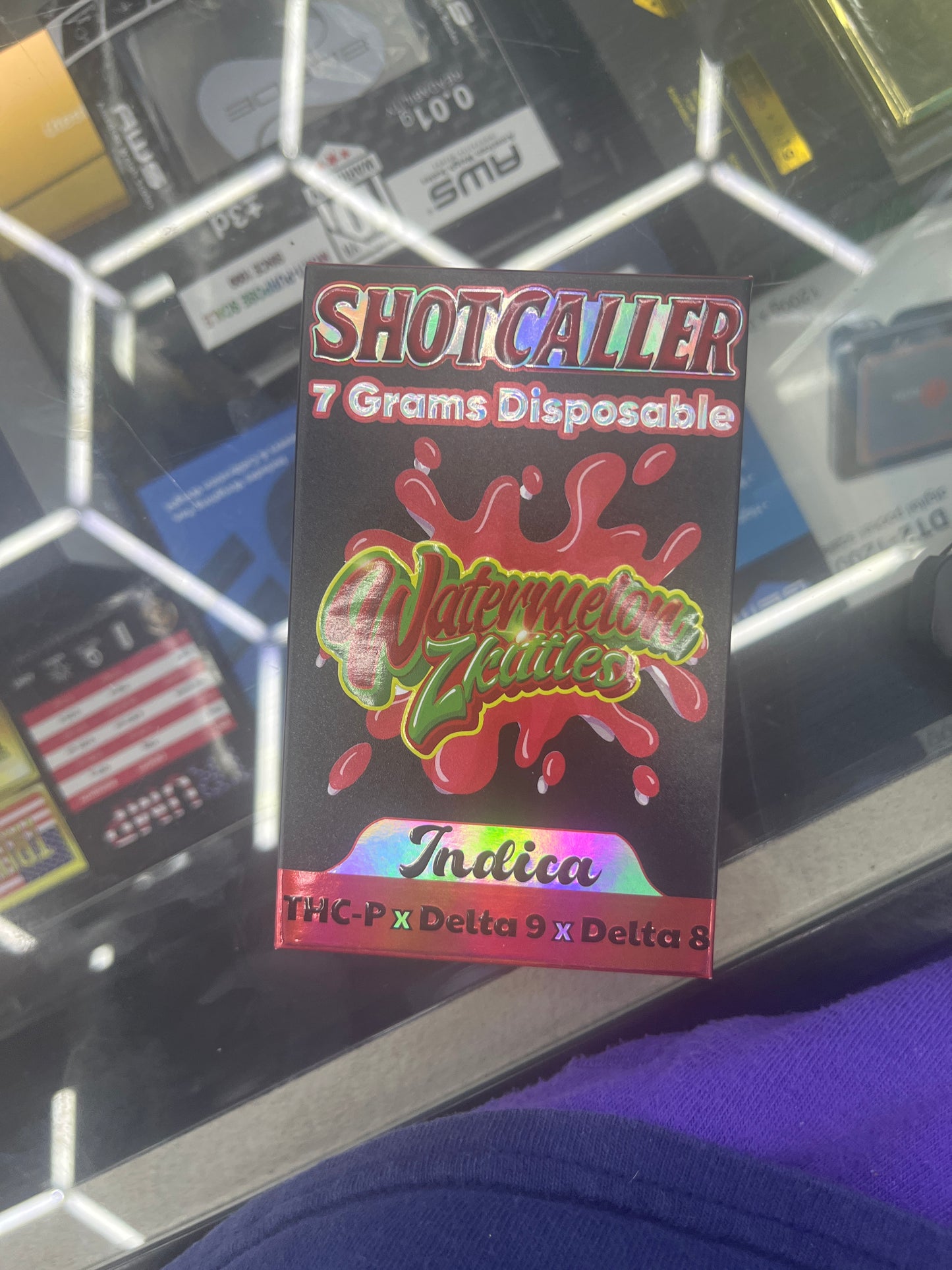 SHOTCALLER 7g dispo watermelon skittlez indica