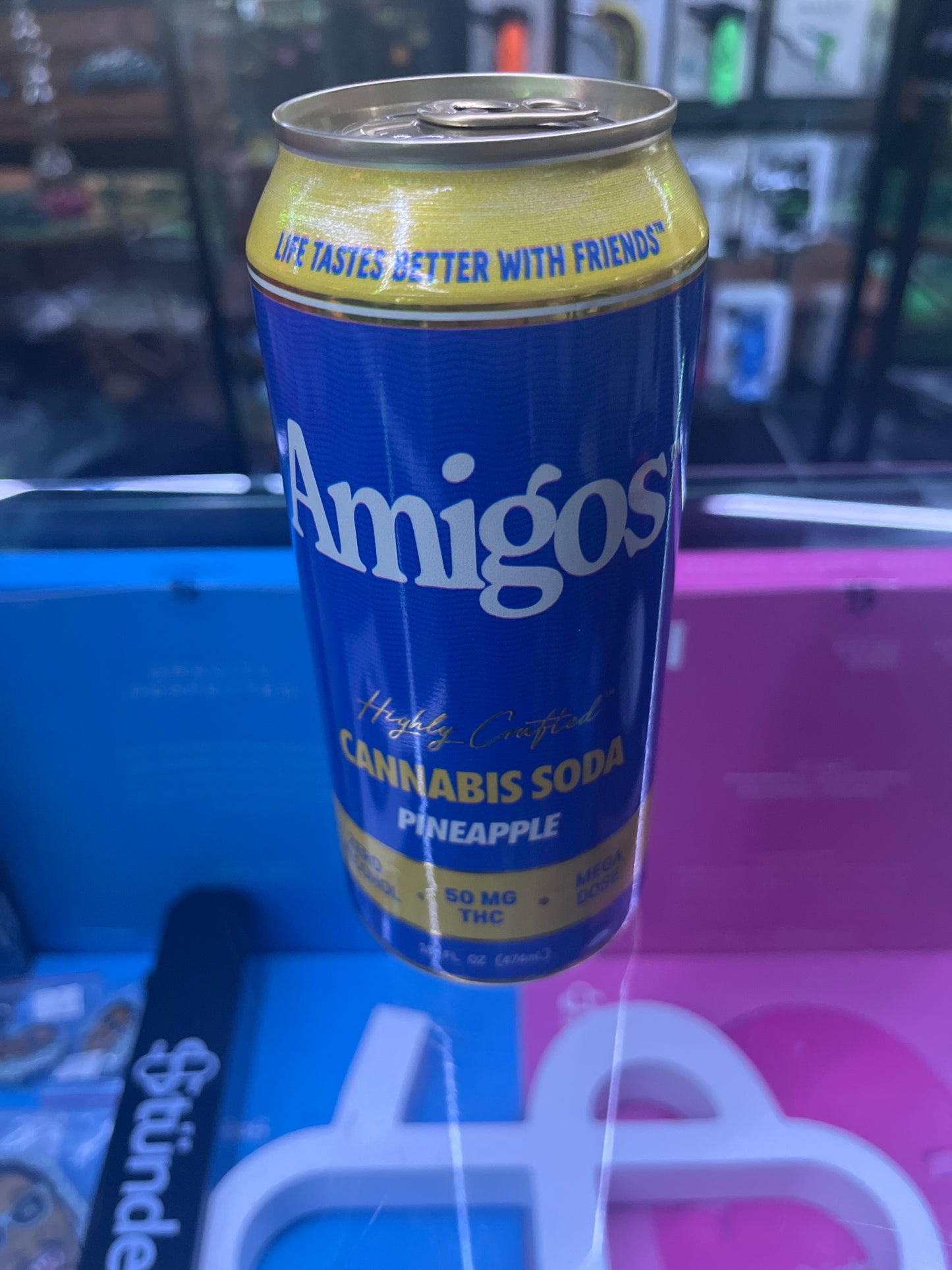 Amigos pineapple cannabis soda