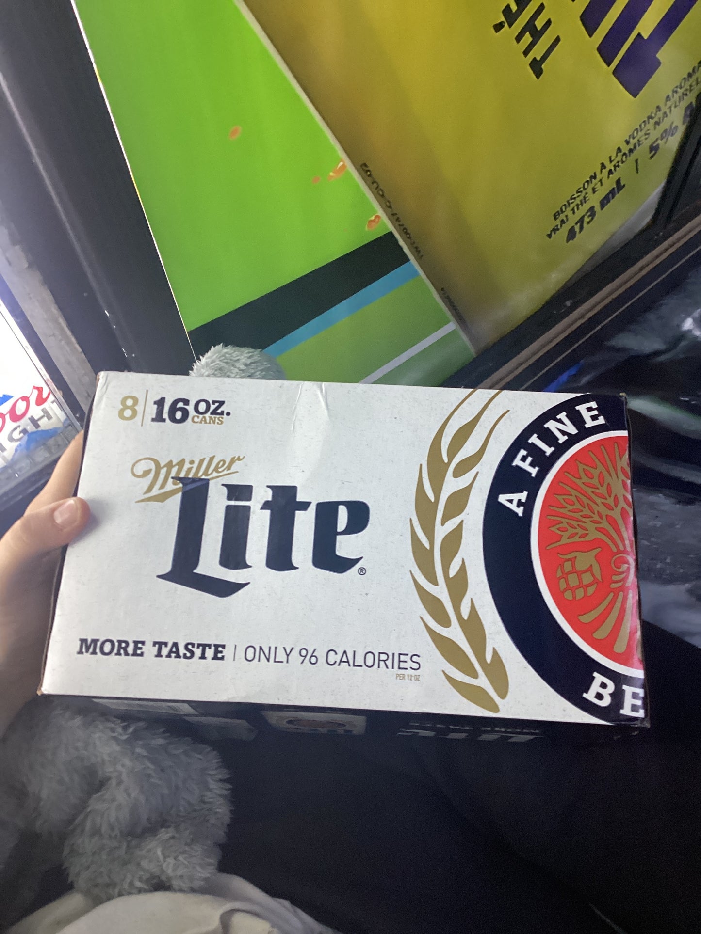 Miller light 8 pack cans 16oz