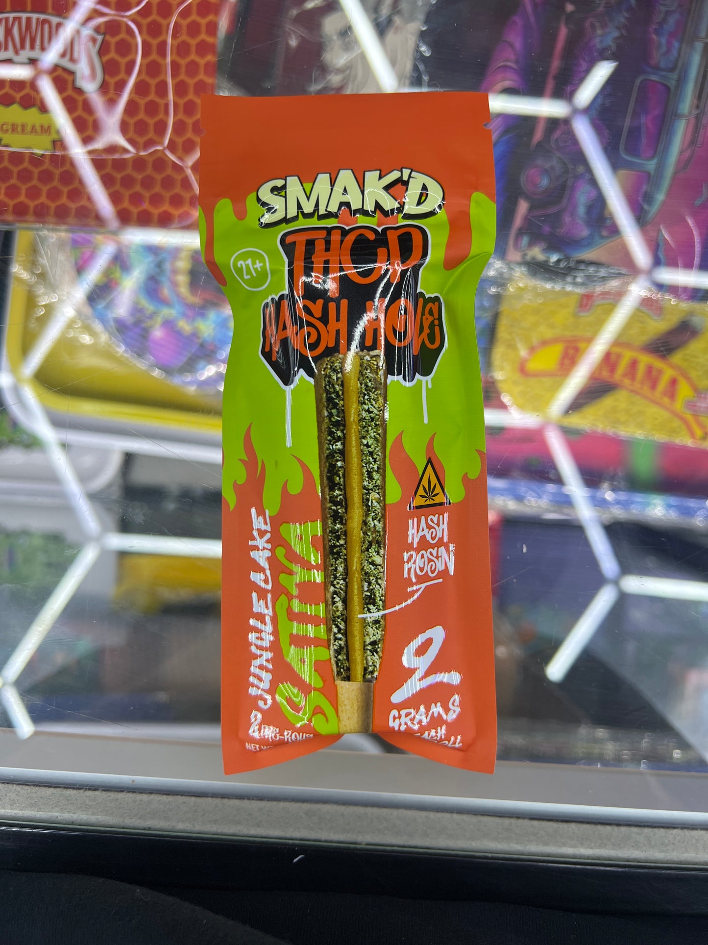 SMAK’D THCP HASH HOLE 2gx2ct Jungle Cake Sativa