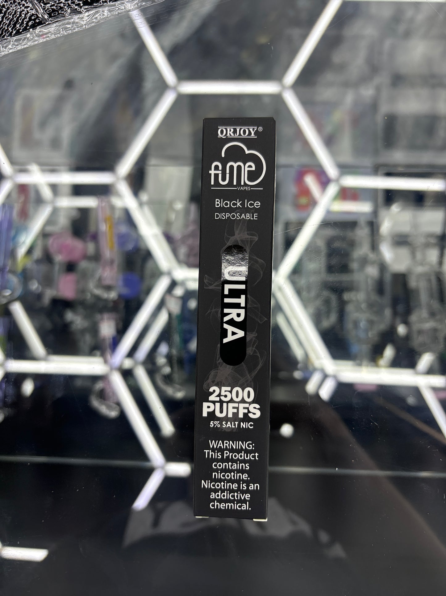 Fume black ice ultra 2500 puffs