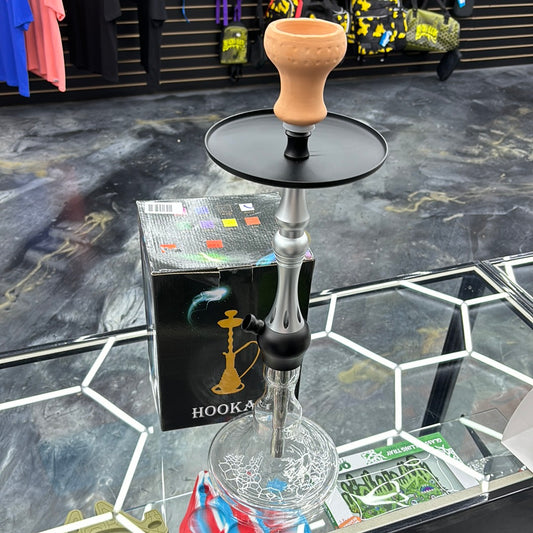 Silver hookah medium