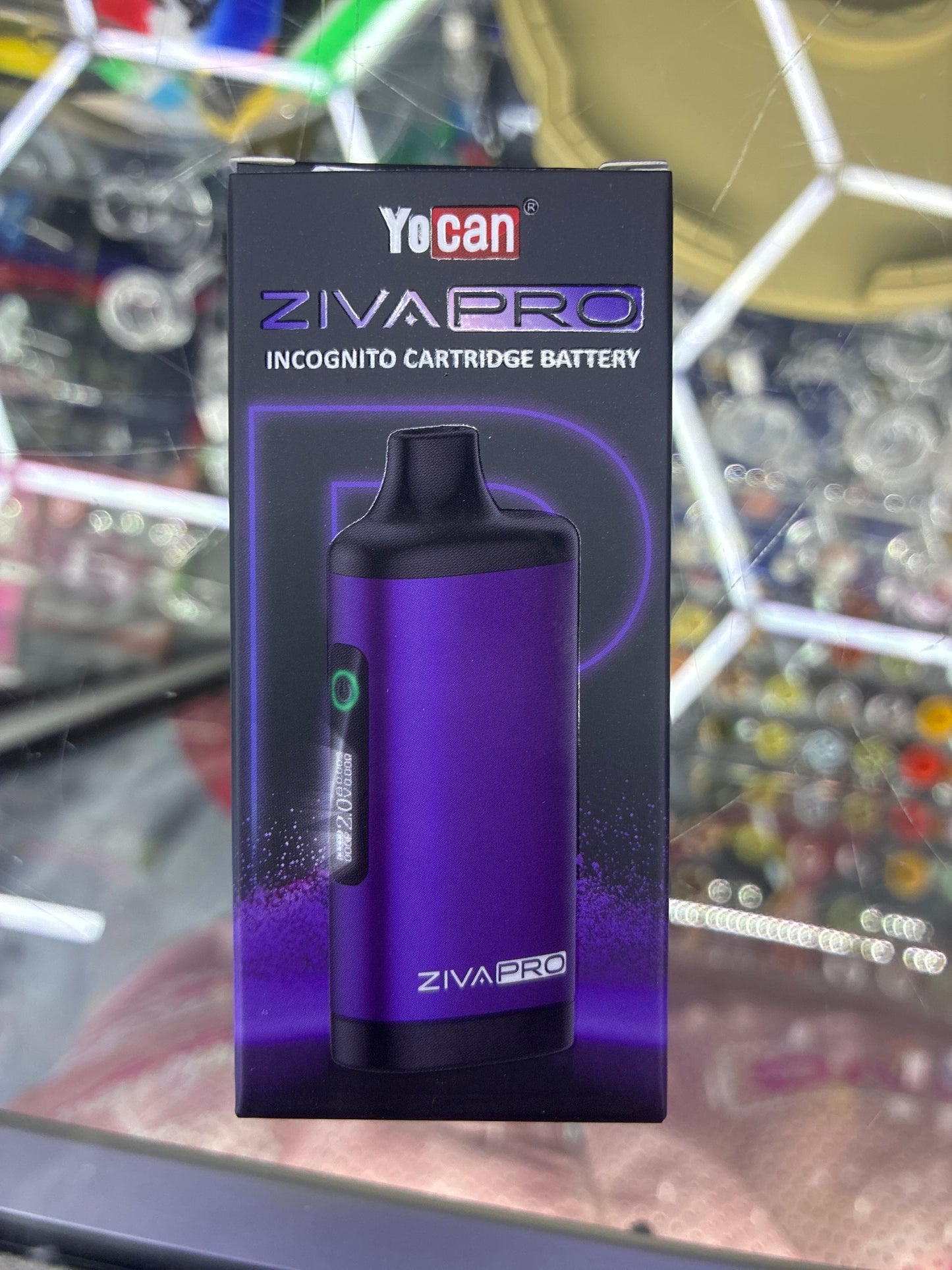 Yocan Ziva Pro Smart Vaporizer Mod purple