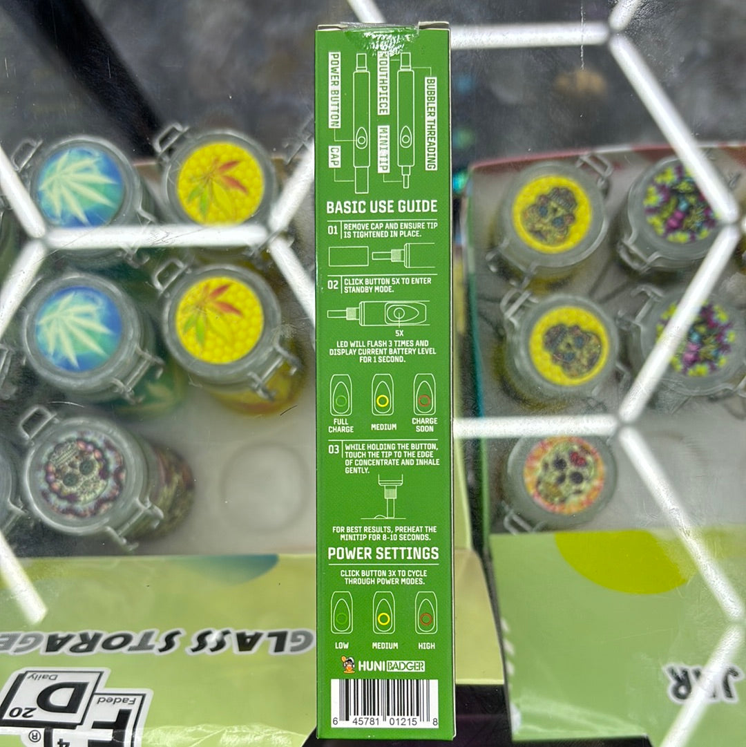 Mini badger green nectar collector