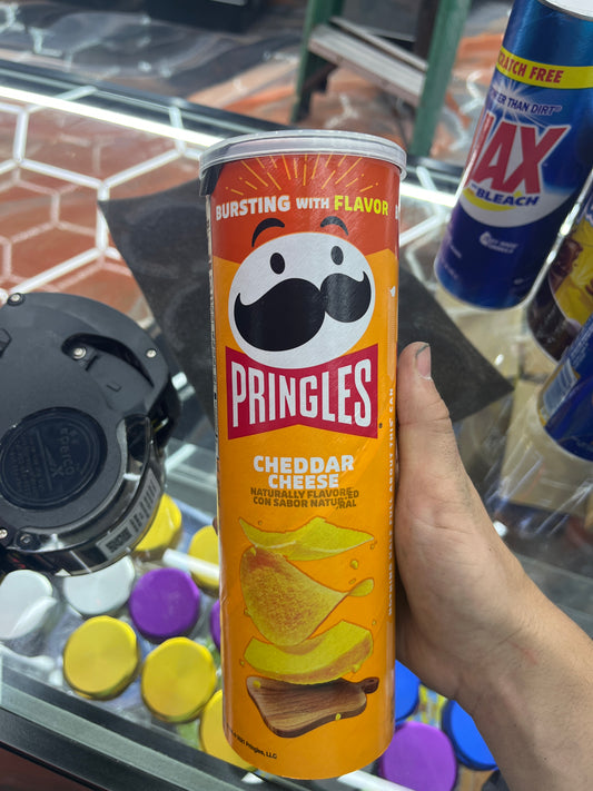 Pringle cheddar big stash jar