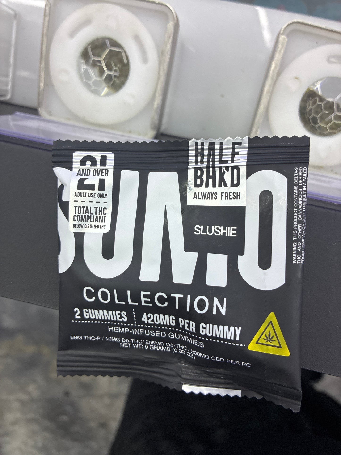 Half bakd slushie, 420mg