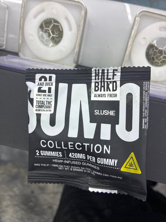 Half bakd slushie, 420mg