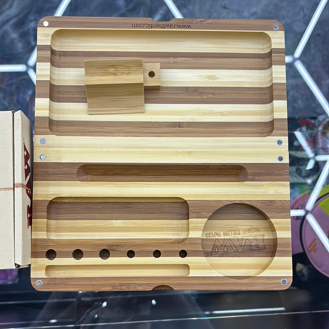 Raw limited, edition, striped bamboo, backflip, rolling tray
