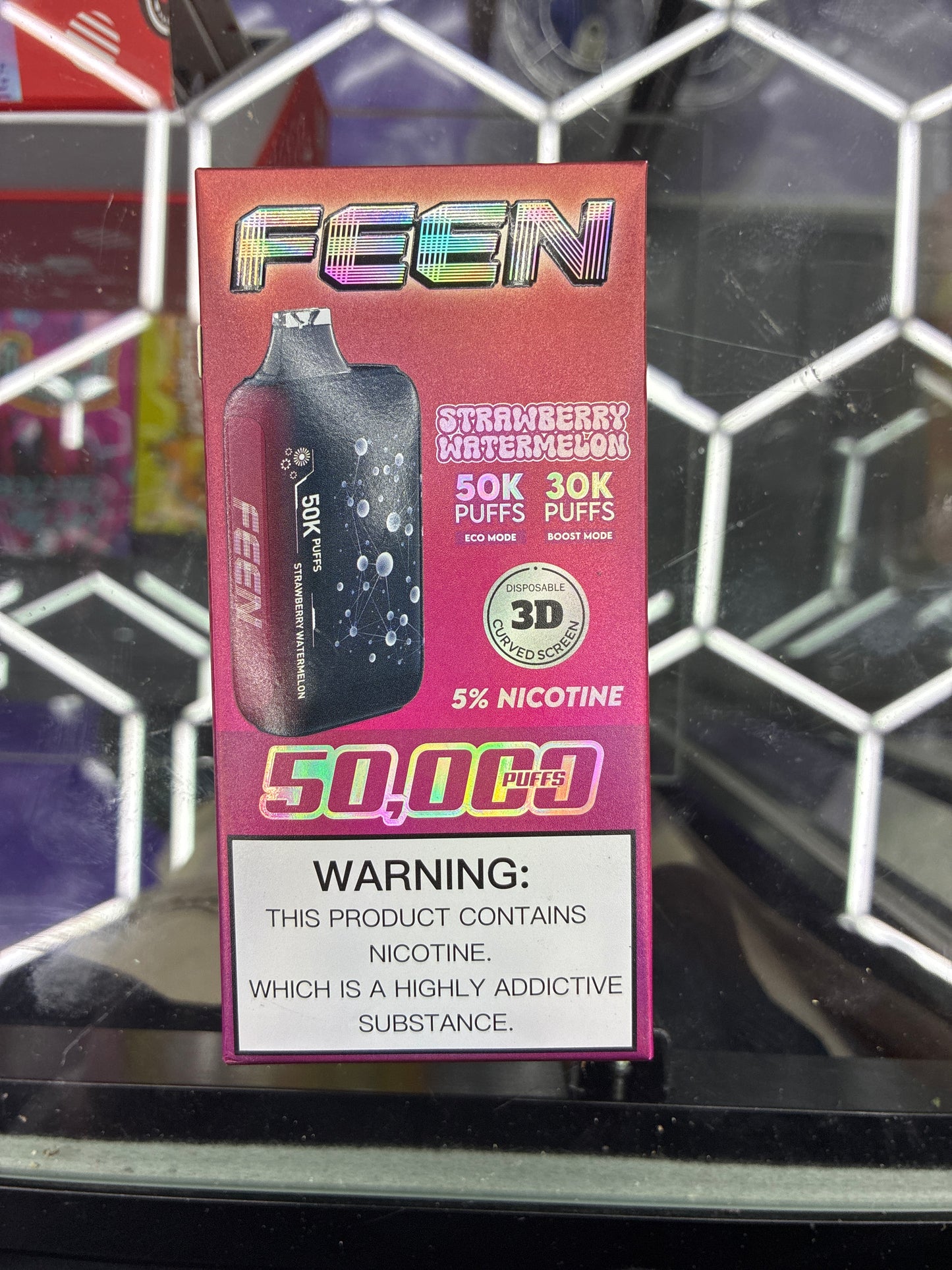 FEEN 50k puffs strawberry watermelon