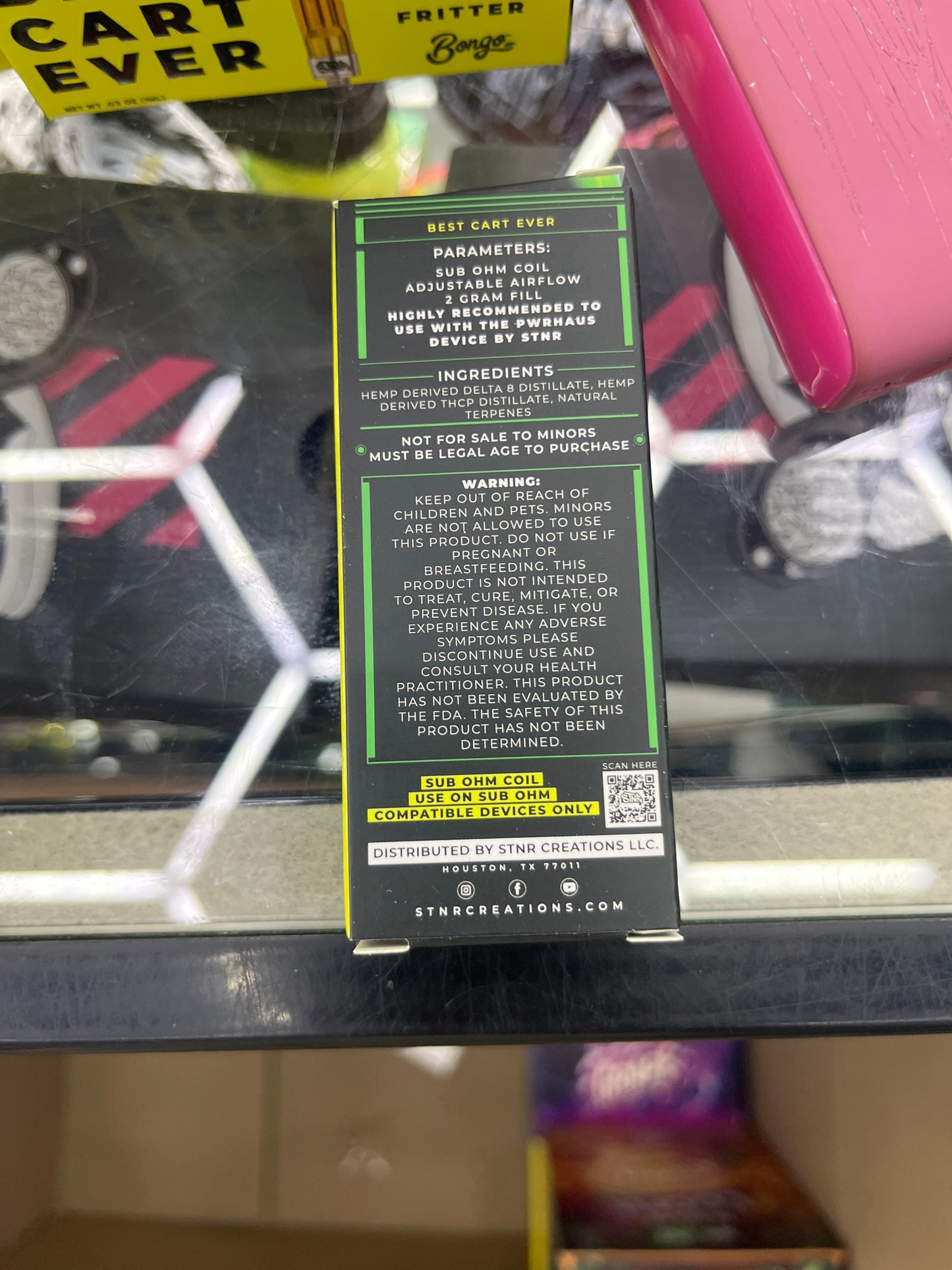 Stnr 2g thcp hybrid apple fritter