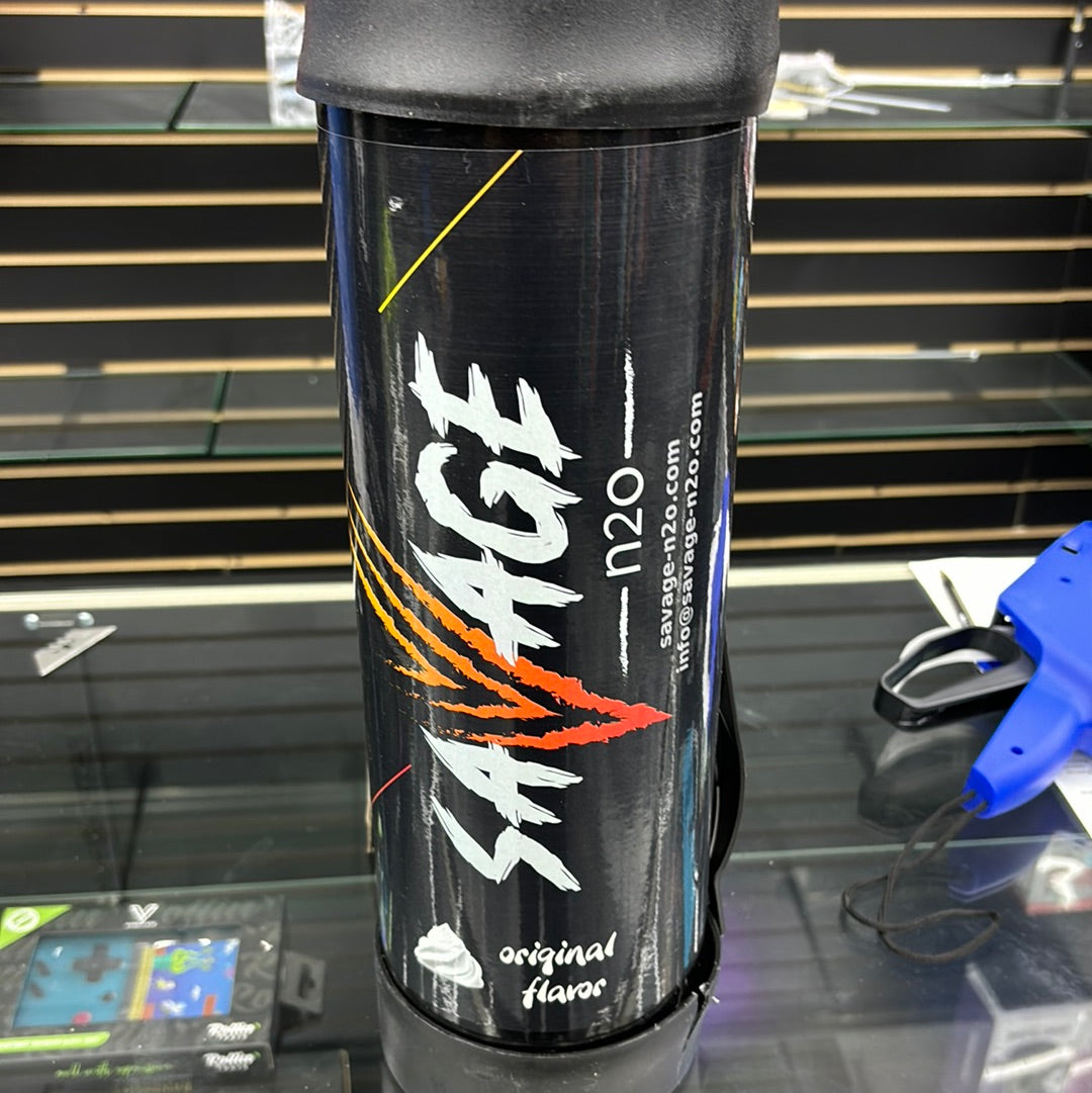 Savage nitrous cylinder tank