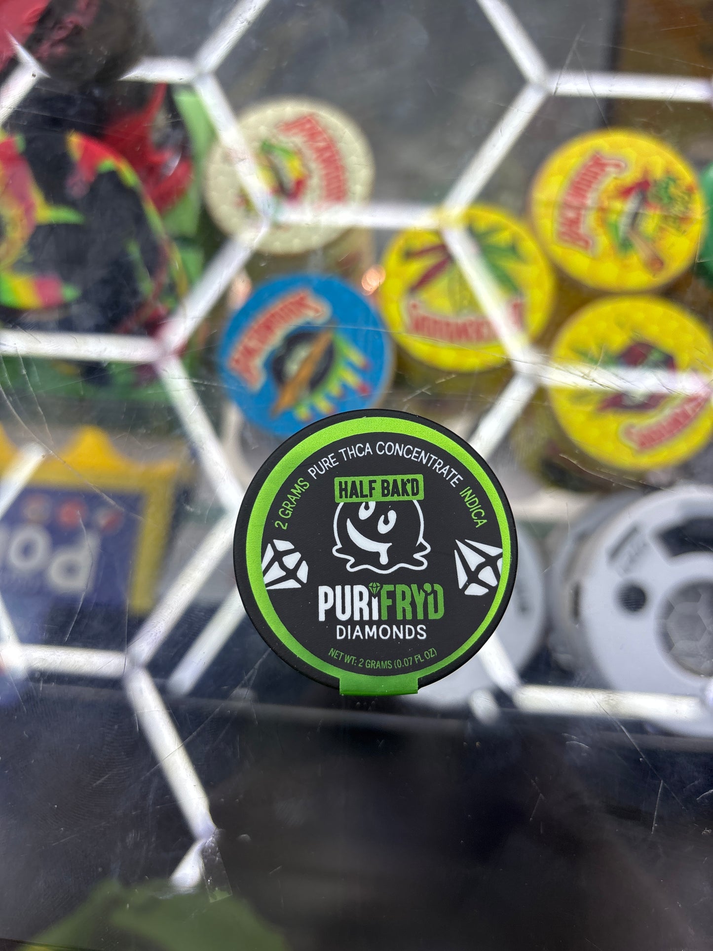 Half baked purified, diamonds crypto, chronic Indica