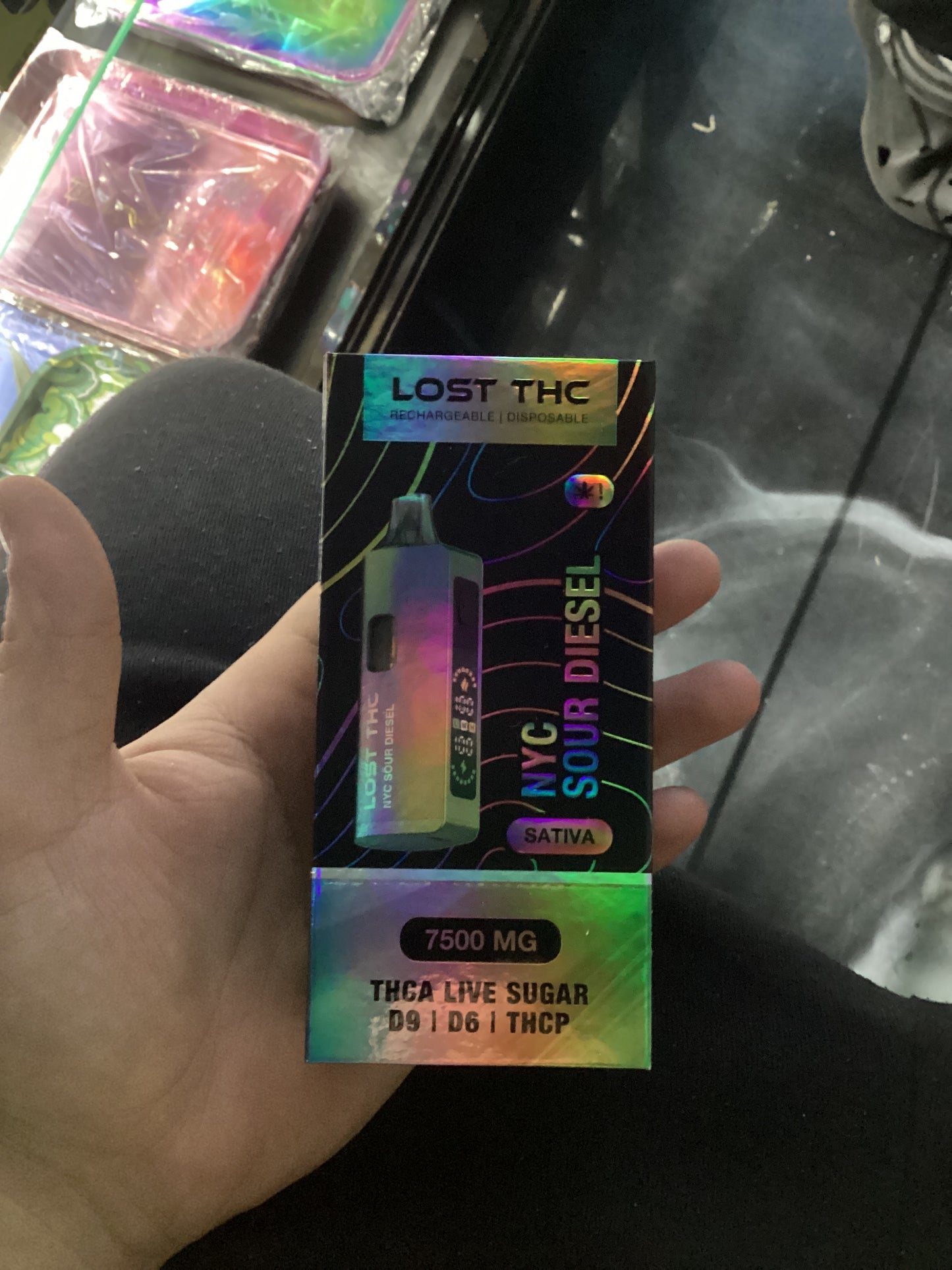 Lost thc nyc sour diesel sativa 7.5 G