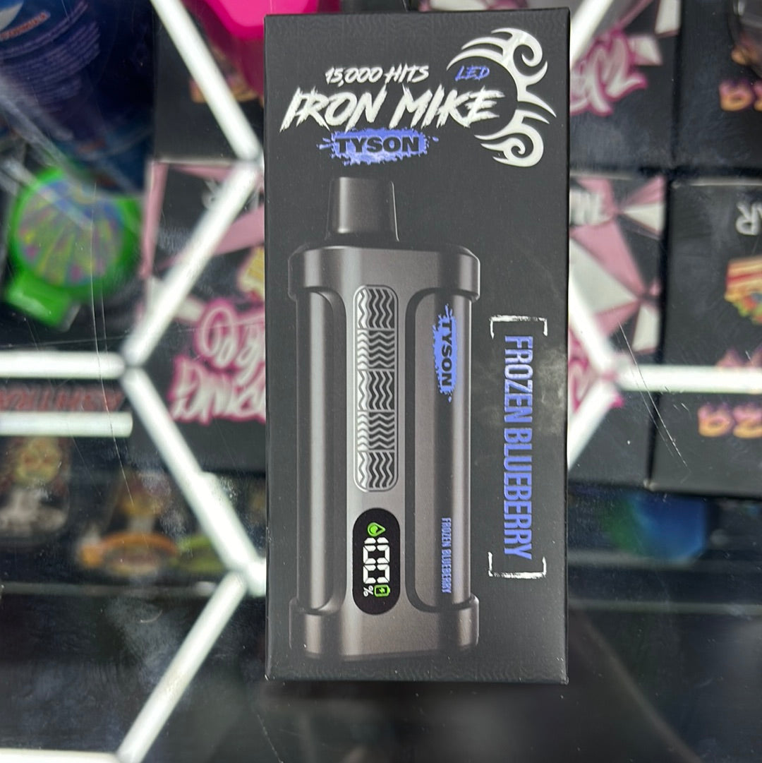 Tyson 15,000 hits iron mike frozen blueberry