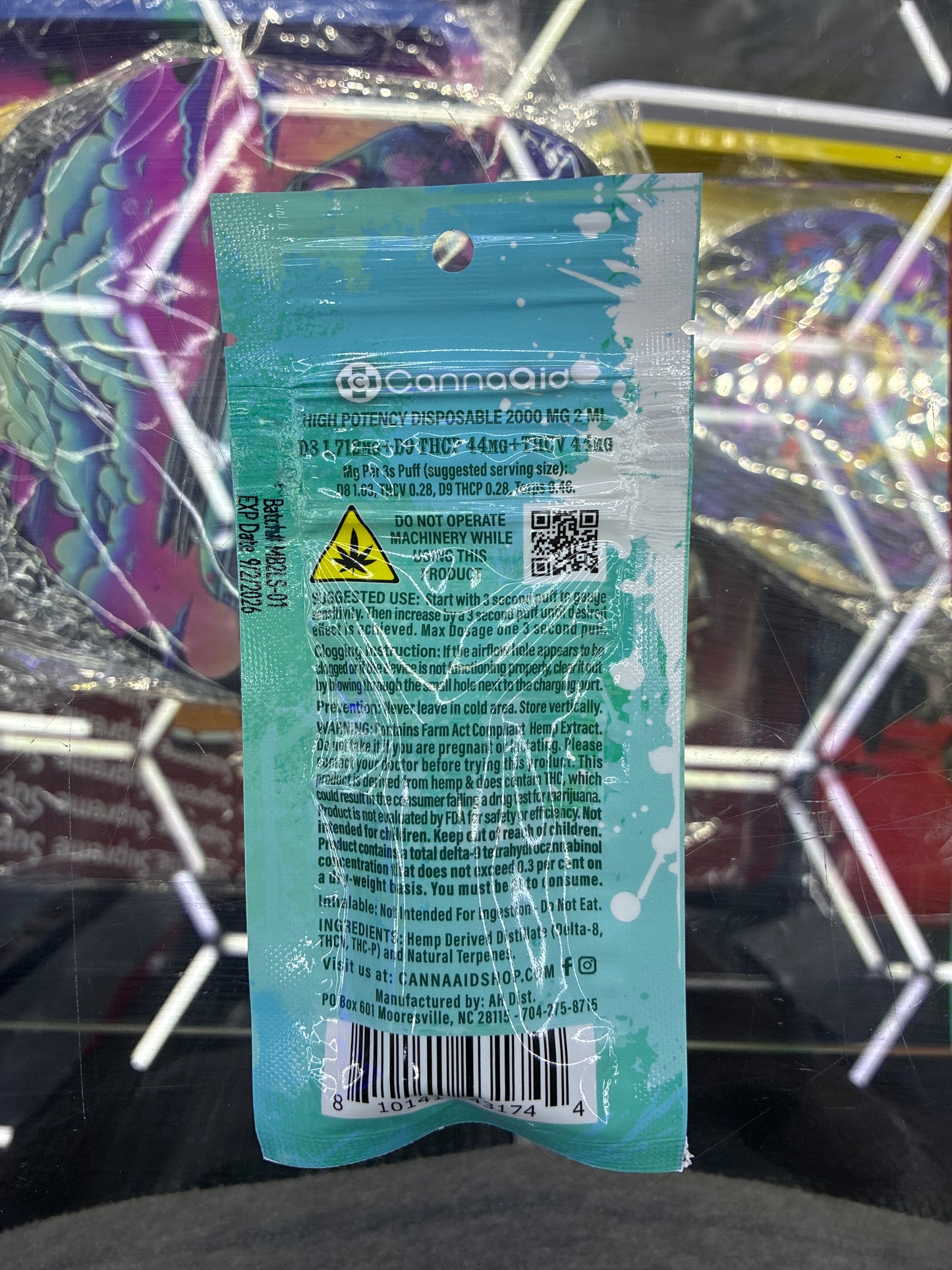 CannaAid megablend 2.0 2g lemon slushie hybrid