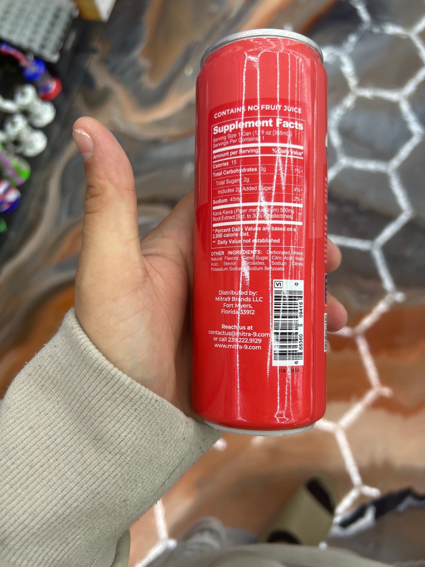 Kava seltzer by mitra9 strawberry watermelon