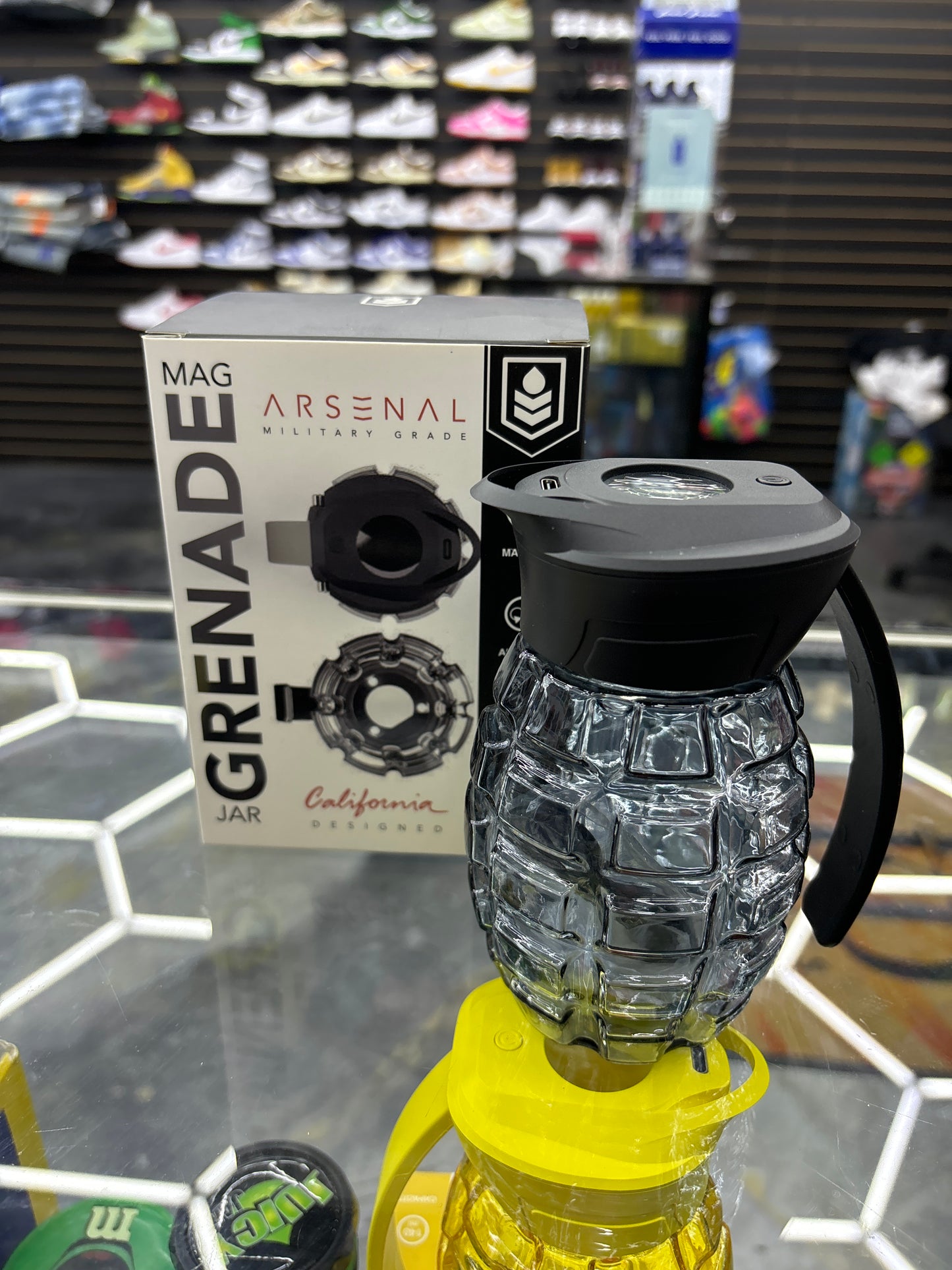 Grenade led jar